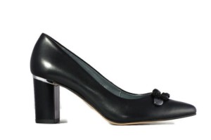 2322 czarne czółenka