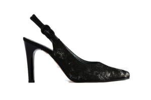 2326 czarne czółenka z odkryta piętą