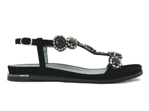 2533 czarne sandały