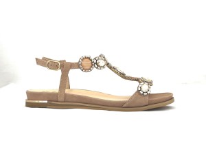 2533 beżowe sandały