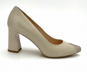 2625  klasyczne czółenka w kolorze ecri